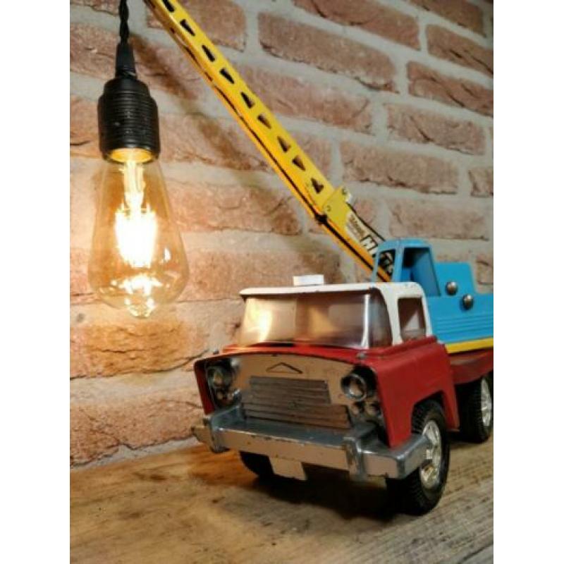 Bijzondere Tri-ang Hi-Way Hi-Lift Takelwagen lamp