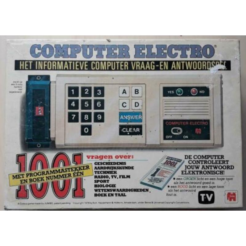 Computer Electro 1001 uit 1980 Spelnummer 651