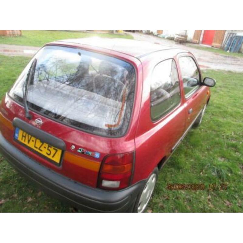 Nissan Micra 1.0 E 16V E2 1994 Rood apk 27/ 02/21