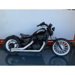 Honda vt 600 c shadow vlx bobber zwart