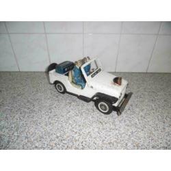 Blikken Police Jeep (Voor onderdelen) Japan