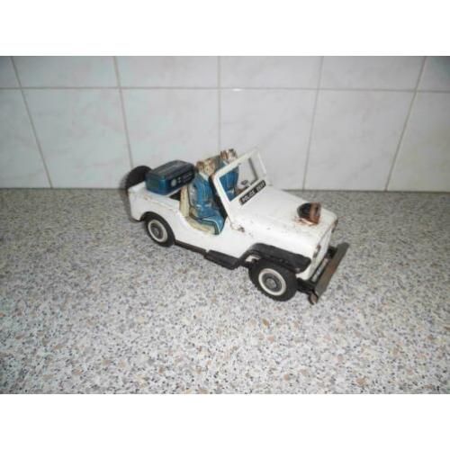 Blikken Police Jeep (Voor onderdelen) Japan