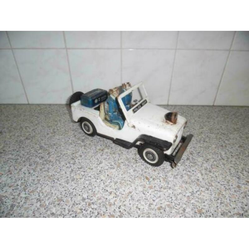 Blikken Police Jeep (Voor onderdelen) Japan