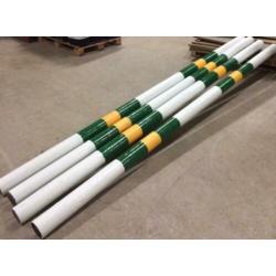 Hindernismateriaal, springbalken en staanders