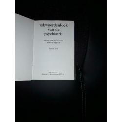 zakwoordenboek der Psychiatrie