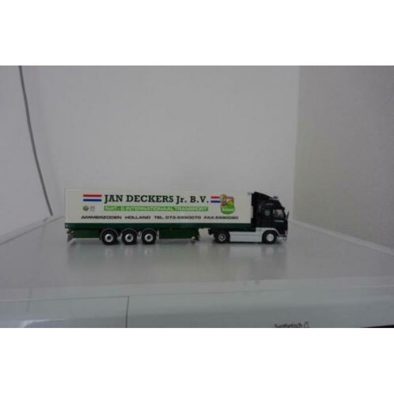 Volvo fh Jacobs Transport met Jan Deckers Jr Bv koeltrailer