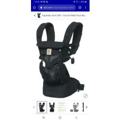 Ergobaby Omni 360 Cool Air Mesh - Onyx Black