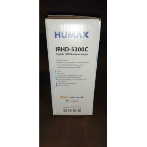 Humax 5300C IRHD decoder.Compleet en helemaal nieuw