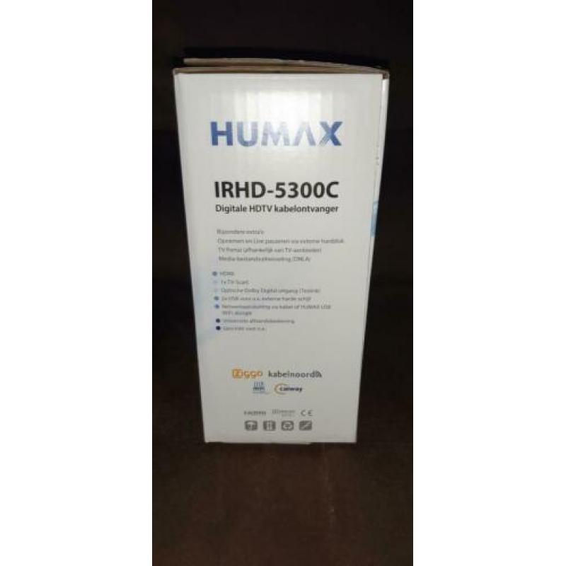 Humax 5300C IRHD decoder.Compleet en helemaal nieuw
