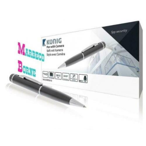 Balpen met ingebouwde HD camera, Spy pen, Spycam Actie Op=Op