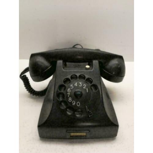 bakelieten telefoons, PTT, jaren 50/60, vintage, retro