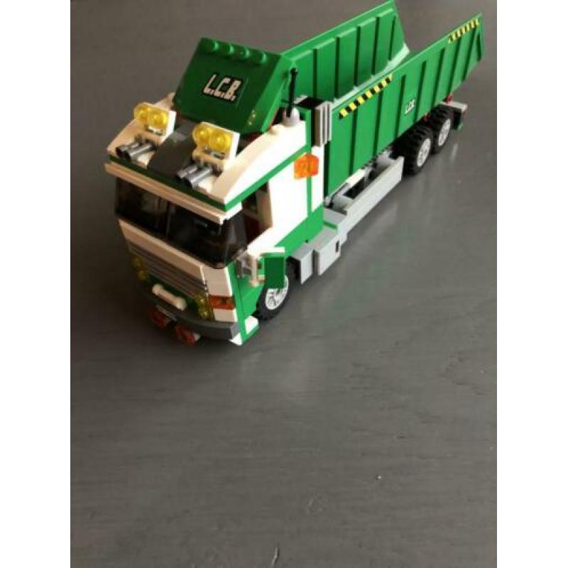 Lego city 7998 vrachtwagen met oplegger