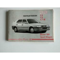 Instruktieboekjes Alfa Romeo 33 + Sportwagon