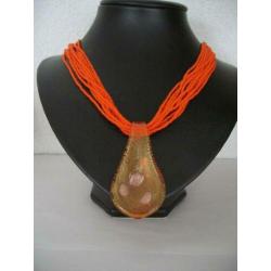 Ketting met glashanger
