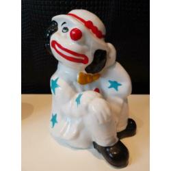 Set boekensteunders beeldjes clown 15cm !