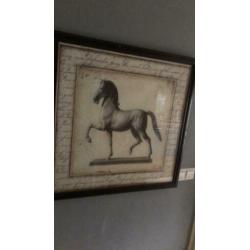 Paarden schilderij