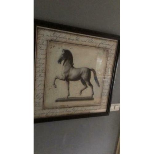Paarden schilderij