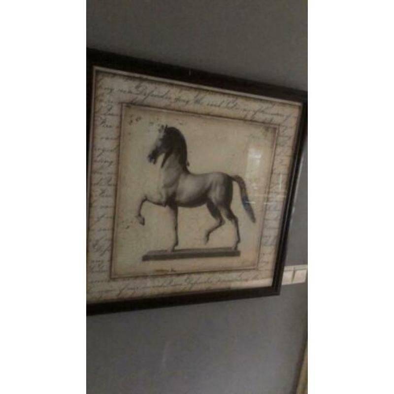 Paarden schilderij