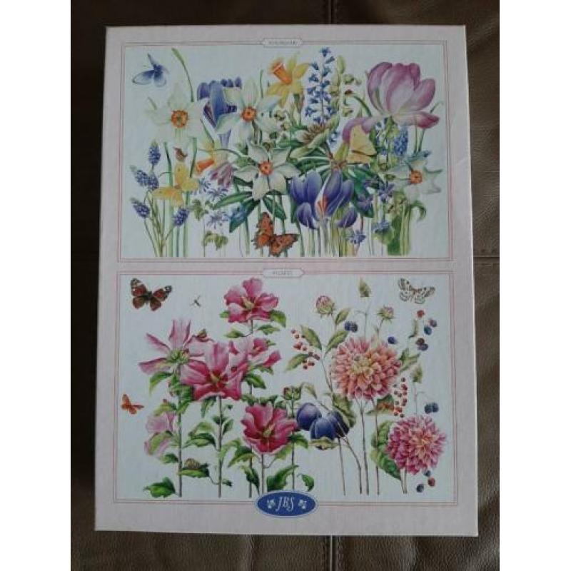legpuzzels, bloemen, zie foto's