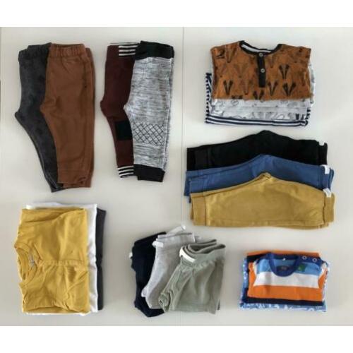 Kledingpakket baby jongens maat 74 (20 items)