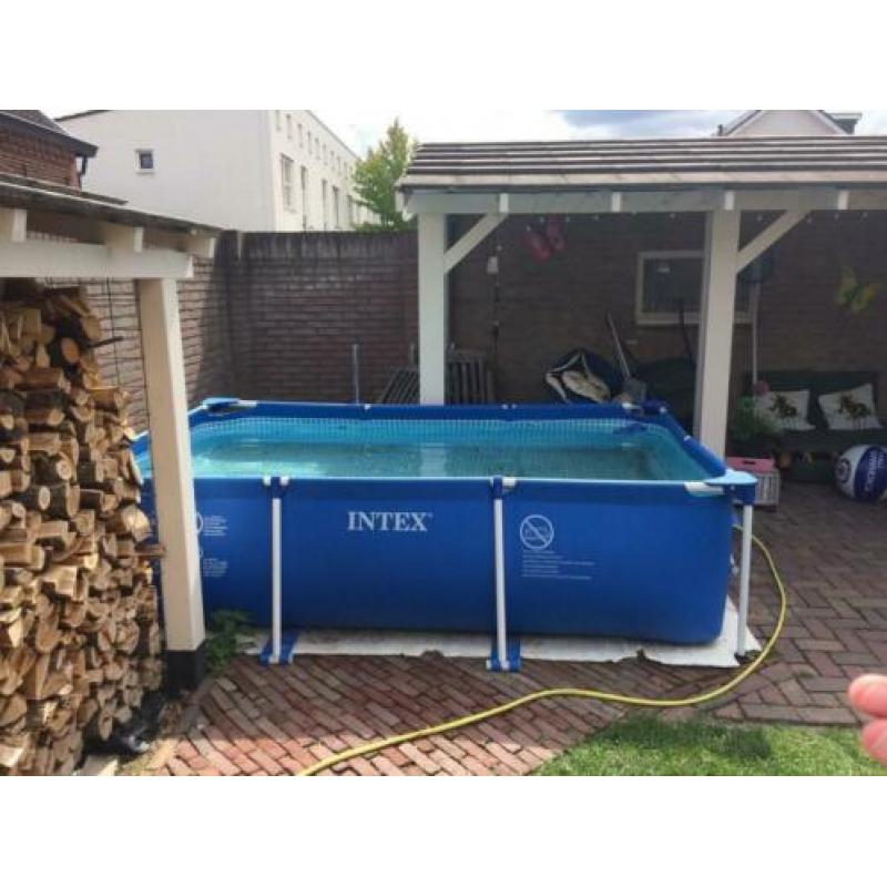 Zwembad Intex 3x2+pomp en toebehoren