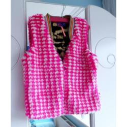 harde roze gilet van het merk Kidz Art