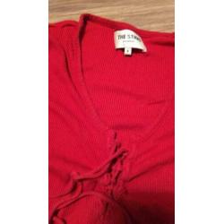 Body top rood maat m