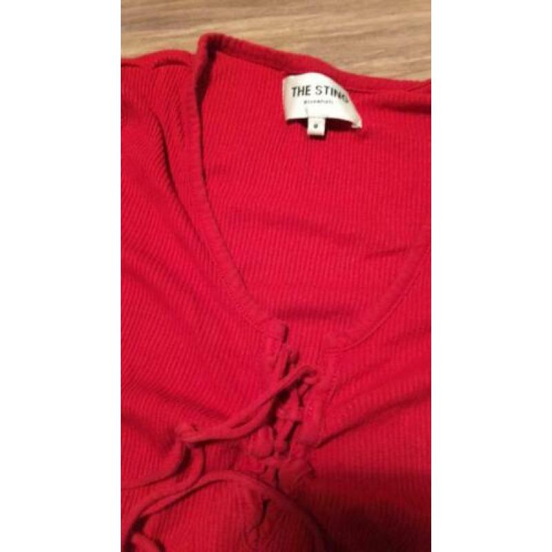 Body top rood maat m
