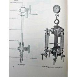 studieboek 1957 calorische werktuigen ketels stoom pompen.