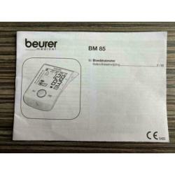 Beurer BM85 - Bloeddrukmeter bovenarm - XL display - Bluetoo