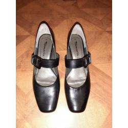 Tamaris leren schoenen pumps maat 40 zwart Nieuw