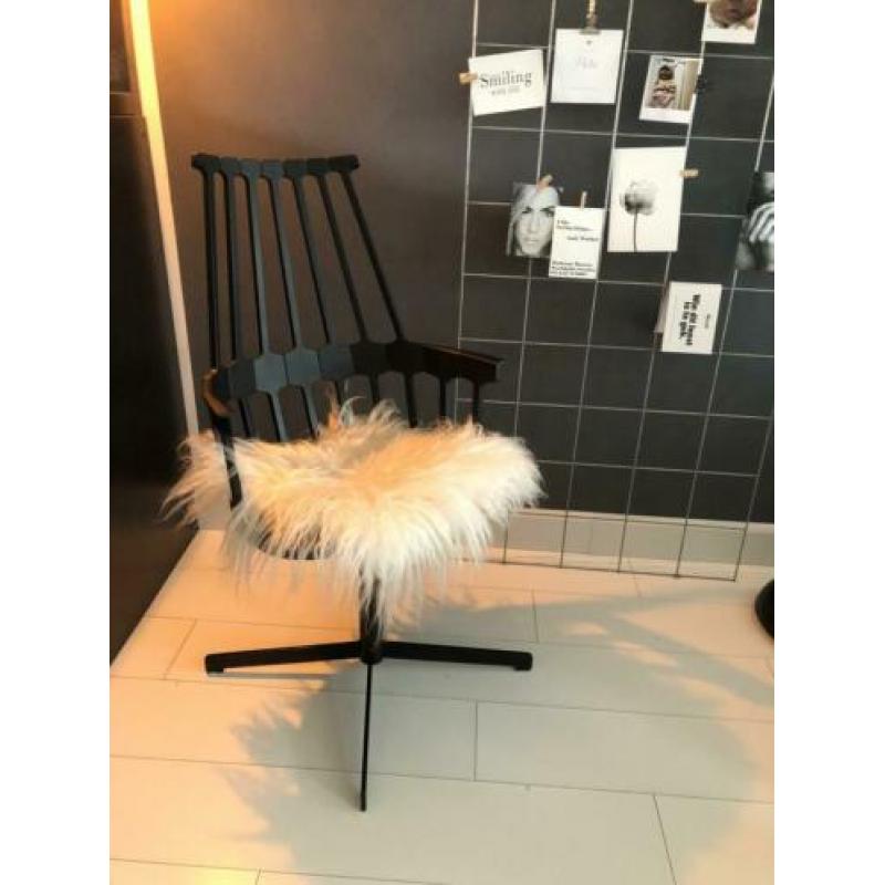 Zwarte Kartell design stoel