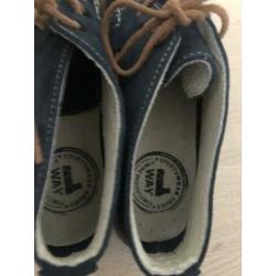 1WAY boot schoenen, suede ook de veters mt 37