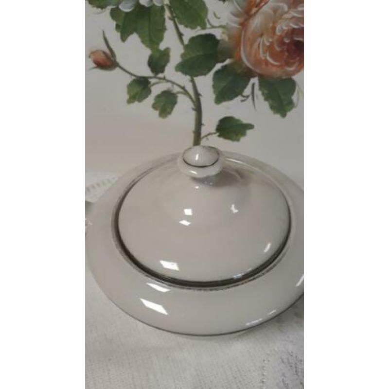Oude brocante suikerpot van R.F.H Czechoslovakia