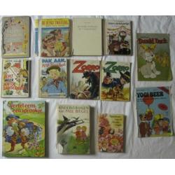 Pakket oude kinderboeken: Swiebertje Zorro Olijke tweeling