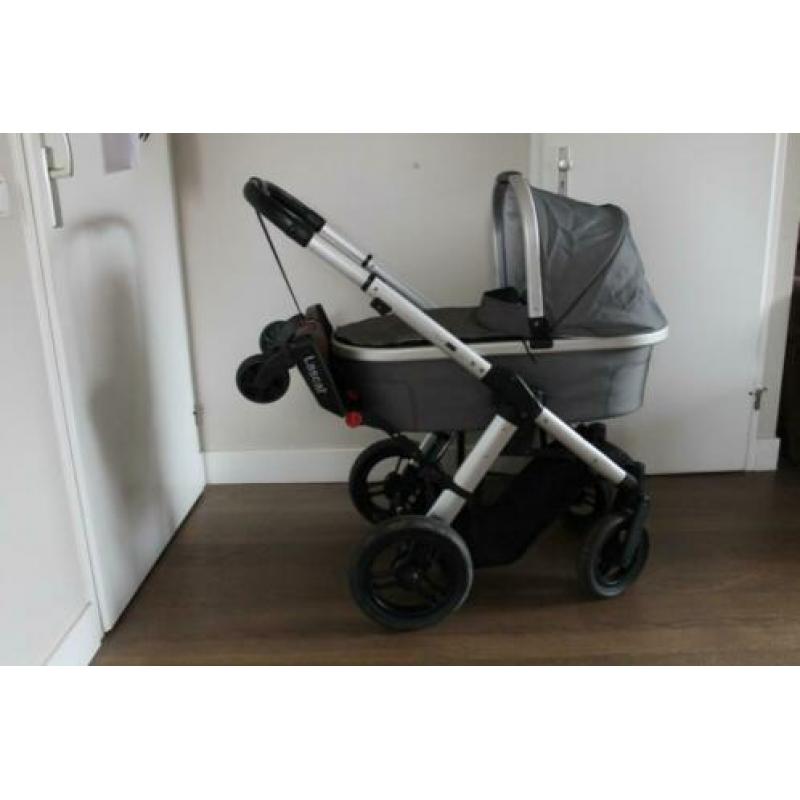 Kinderwagen Mutsy Transit combi met meerijdplankje compleet