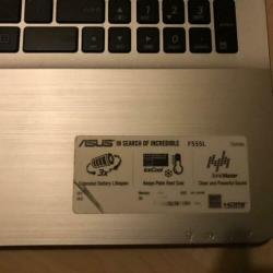 Asus laptop f555L