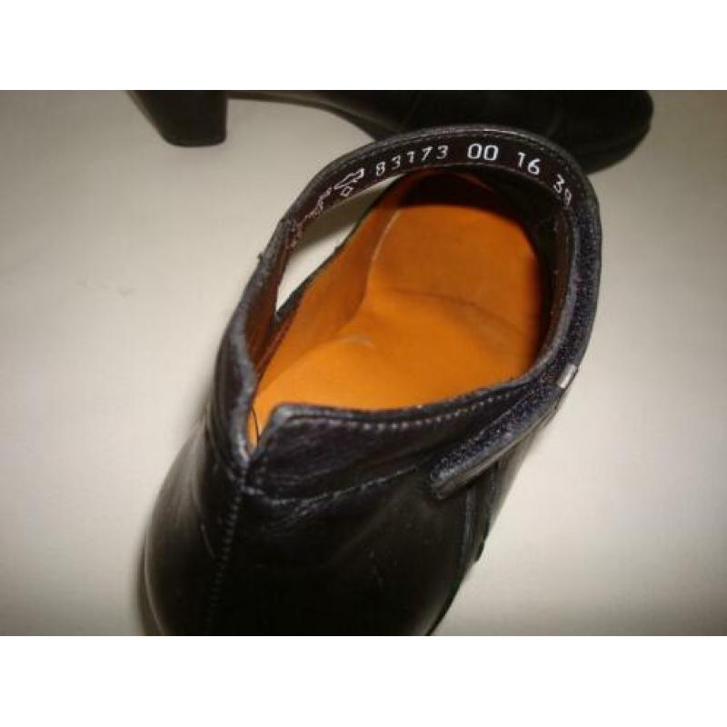 Think prachtige leren band schoenen maat 39 Zwart