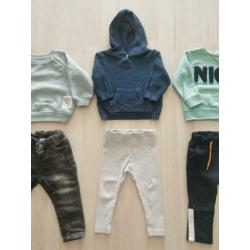 Baby kleding pakket maat 80,topstaat, Name it, Mango, Hema