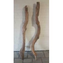 2x driftwood prachtige stronken 1.60-1.80