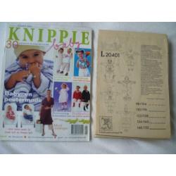 3 knipmodes en 2 knippies en libelle patronenblad
