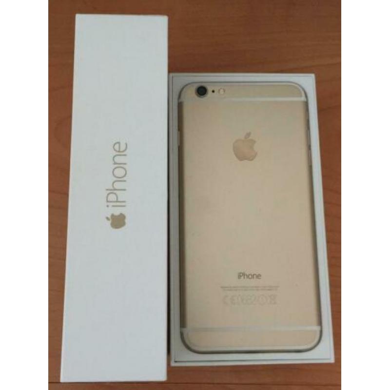 IPhone 6 plus gold geen beschadigingen of krassen