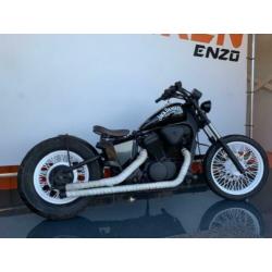 Honda vt 600 c shadow vlx bobber zwart