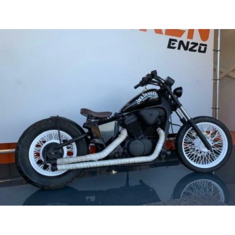 Honda vt 600 c shadow vlx bobber zwart