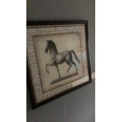 Paarden schilderij