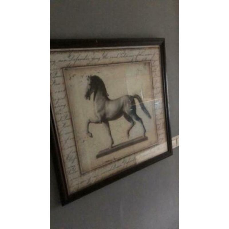 Paarden schilderij