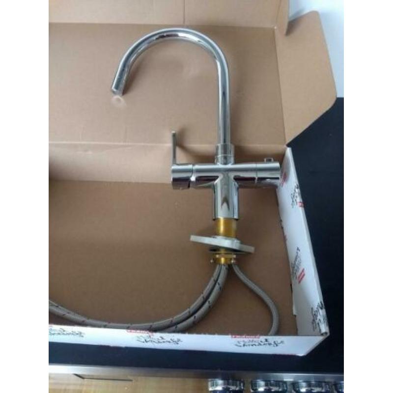Quooker kraan 3 in 1 kraan. Chroom. Type Minerva. 220 euro