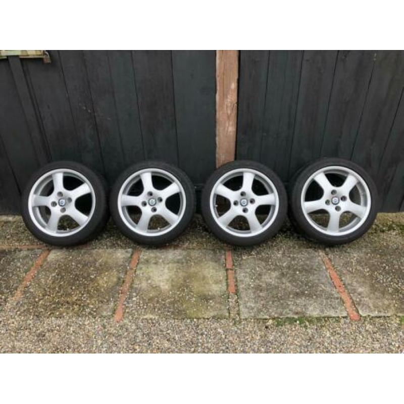 17 inch Borbet lichtmetalen velgen 4x114.3 Volvo V40/S40