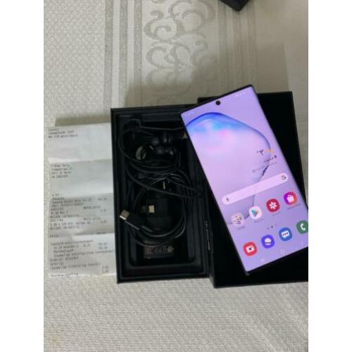 Samsung galaxy Note 10 Plus Swart 256GB