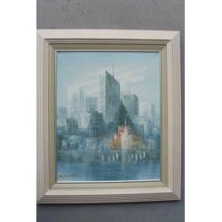 schilderij van W Bonsall 1926-1999